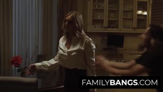 FamilyBangs.com ⭐ Creepy Stepson Surprises his Unaware Stepmom, Tyler Nixon, Kayley Gunner